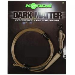 KORDA DARK MATTER LEADERS HYBRID LEAD CLIP KORDA Gravel