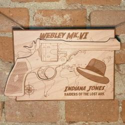 Plaque décorative intéractive : Webley Mark VI