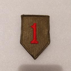 Patch armée us 1st INFANTRY DIVISION big red one ORIGINAL