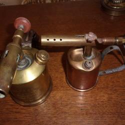 2 anciennes lampe a souder   Sievert
