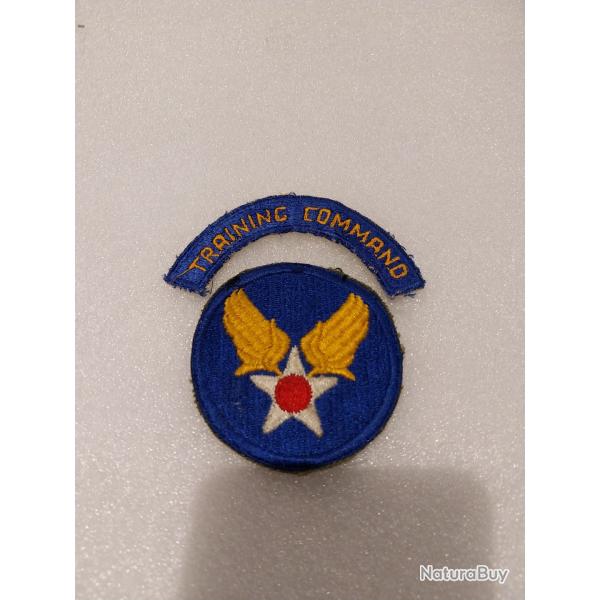 Patch arme us US ARMY AIR FORCE COMMAND tab TRAINING COMMAND WW2 original 5