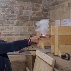 Pistolet a silex jukar cal 45