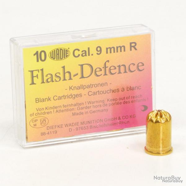 Promotion ! Bote de 10 munitions Flash Dfense 9mm