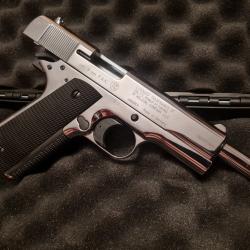 Colt Government 1911 A1 (cal.9 mm P.A.K.) Chrome NEUF !
