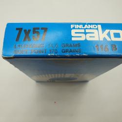 19 MUNITIONS 7X57 SAKO - SP 170 GRAINS