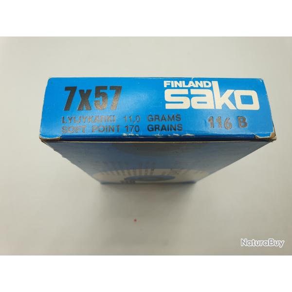 19 MUNITIONS 7X57 SAKO - SP 170 GRAINS