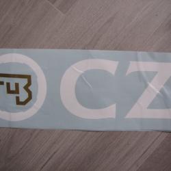Autocollant CZ cccc