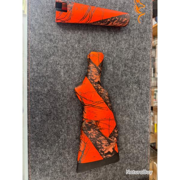 Crosse et devant carabine pompe Remington 7600 camo blaze enchere 1 euros !!