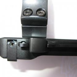 Montage HMS-Swift avec collier de 30 mm pour CZ 600 ZKK , amovible,  se vérouillant d´une main