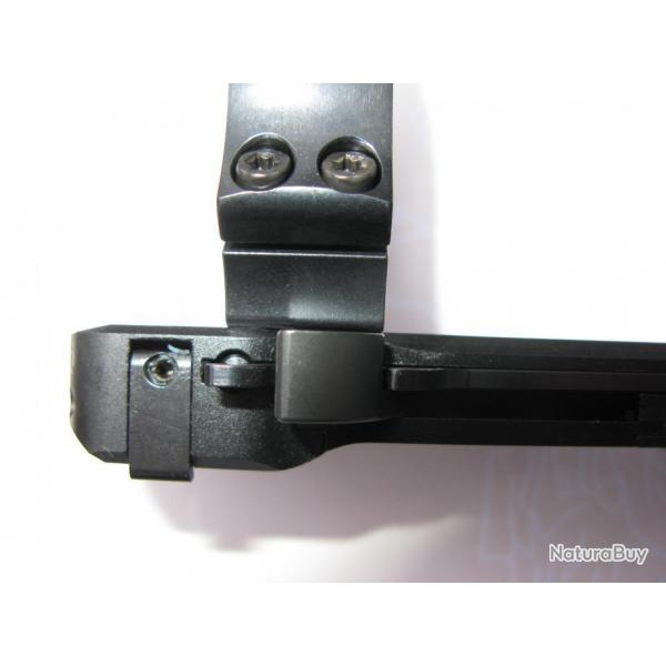 Montage HMS-Swift avec collier de 30 mm pour CZ 600 ZKK , amovible,  se vrouillant dune main