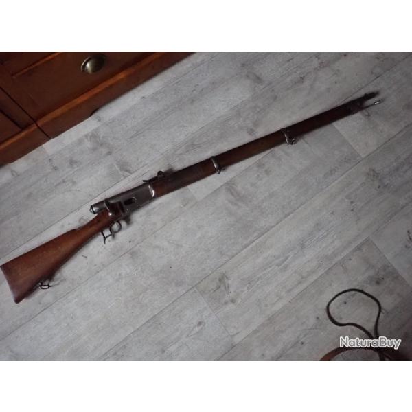 Fusil Vetterli Suisse Mdle 1869/71 N 131113. Monomatricule