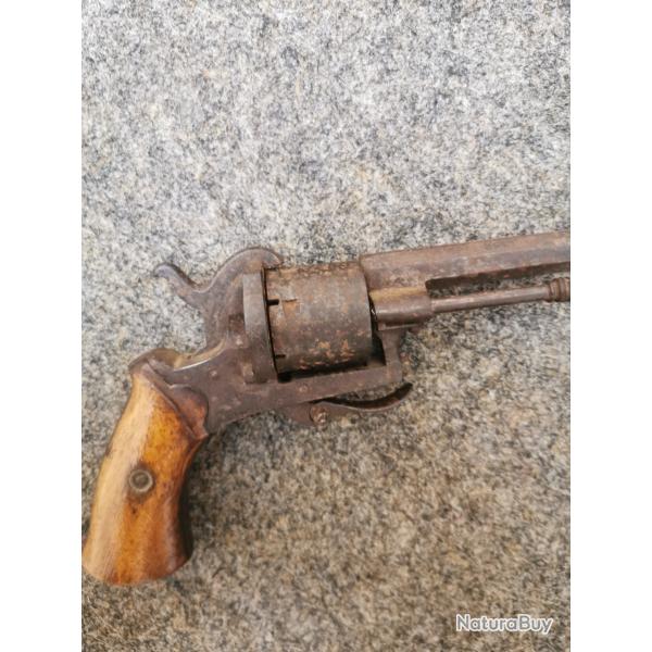 Revolver systme LEFAUCHEUX 7mm  broche.