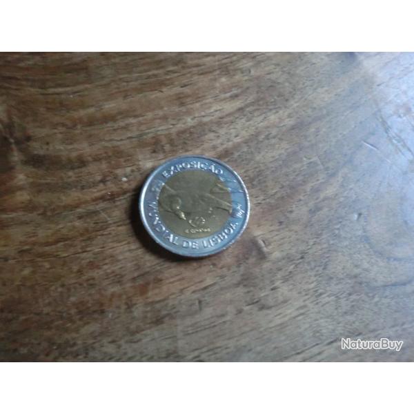 monnaie 1000  escudos  ocan expo 98  ""1997