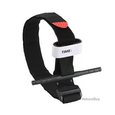Kit Garrot Tactique 3,8 X 95 Cm - Tourniquet Israélien Urgence - Bandage Premiers Secours