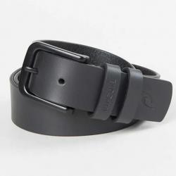 Ceinture en Cuir Rip Curl "CUT DOWN LEATHER BELT" L/XL Noir