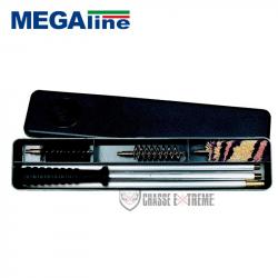 Nécessaire de Nettoyage MEGALINE en Boîte Plastique ALU Cal 22 Lr