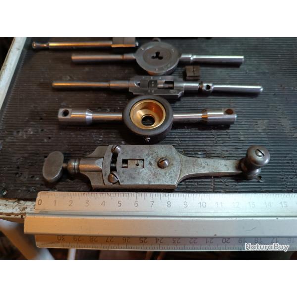 Outil Horloger Ancien - Filière Becker, Occasion, Bon état Pour Bricolage