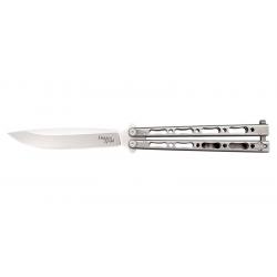 Couteau Cold Steel Hidden Angel Drop Point - Lame 208mm - Manche Acier - Clip réversible