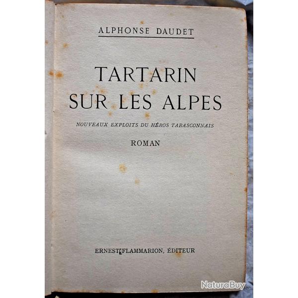 Tartarin sur les Alpes, Nouveaux exploits du hros taraconnais - Aphonse Daudet