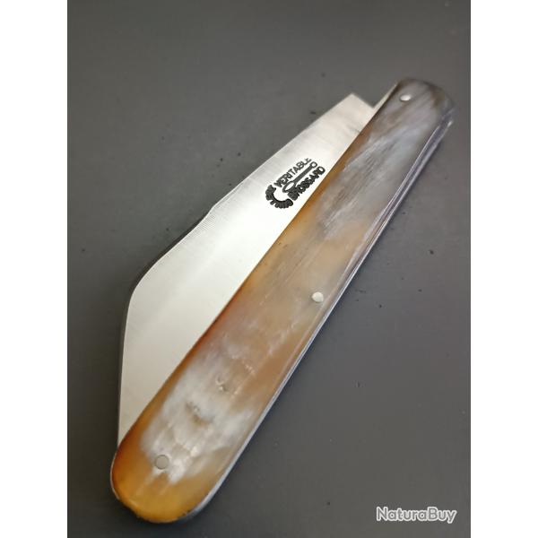 ANCIEN COUTEAU, VRITABLE BROSSARD, THIERS, XXme, manche CORNE.