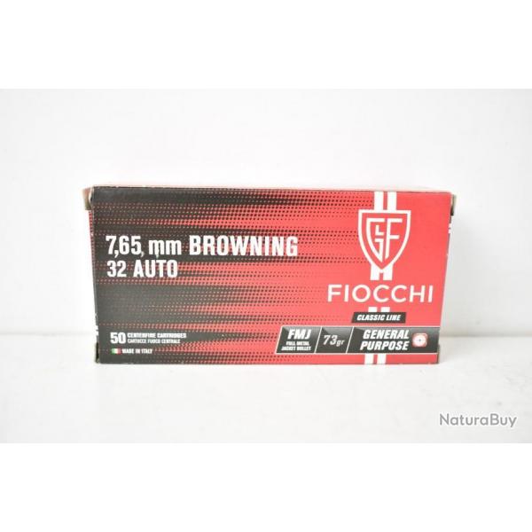 5 Boites Fiocchi cal:   7,65 Browning