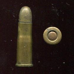 .297-250 Rook ou 6.3 x 21 R - production SFM assez rare avec balle FMJ - poudre noire