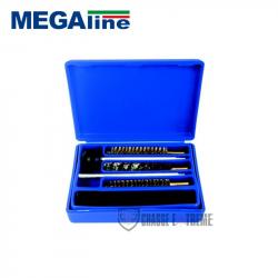 Nécessaire de Nettoyage MEGALINE Armes Poing Alu Cal 36