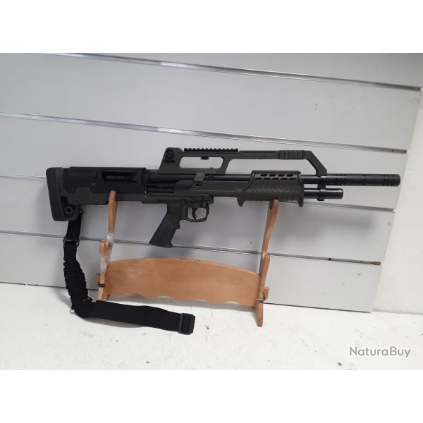 Fusil a pompe Hatsan ESCORT BULLTAC OD cal.12/76 synthetique vert can.61cm