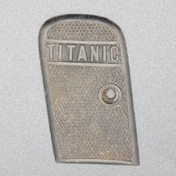 Plaquette gauche pour pistolet Titanic cal. 6.35mm