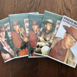 LOT DE 5 DVD AU NOM DE LA LOI STEVE MC QEEN