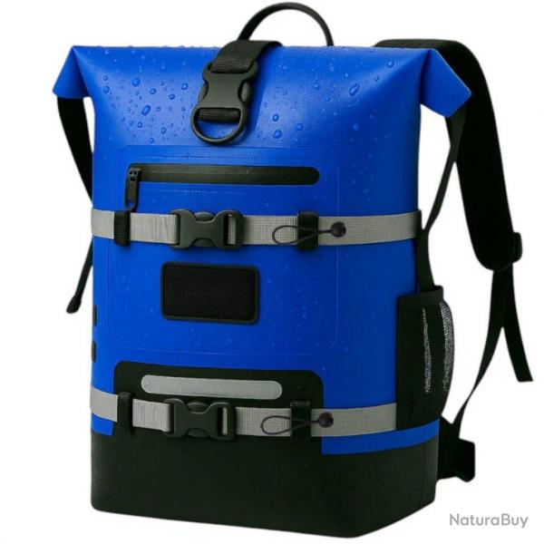 Sac à dos étanche FD Marine modulable 20/40L (bleu)