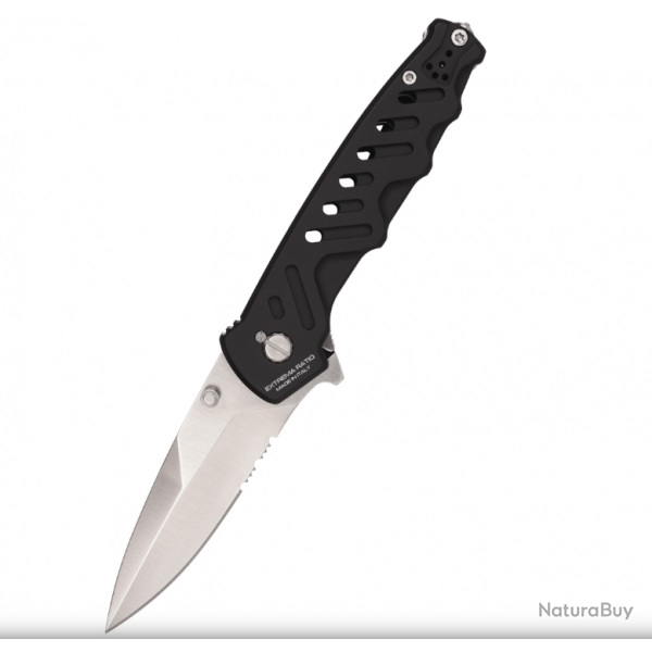 Extrema Ratio 04.1000.0166-SAT-BLK Caimano Nero N.A Satin