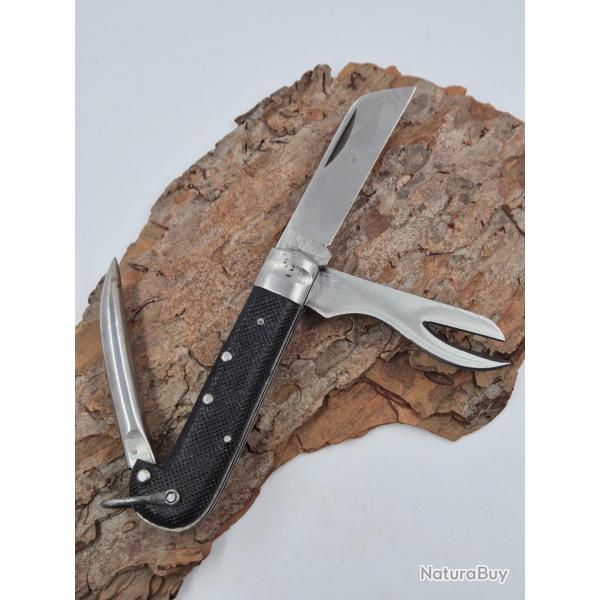 Couteau pliant marine militaire AUSONIA 3 pièces WW2 seconde guerre mondiale WW2 Stock Italien, n°1