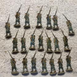 soldats de plomb "plats d'étain" Poilus 14/18