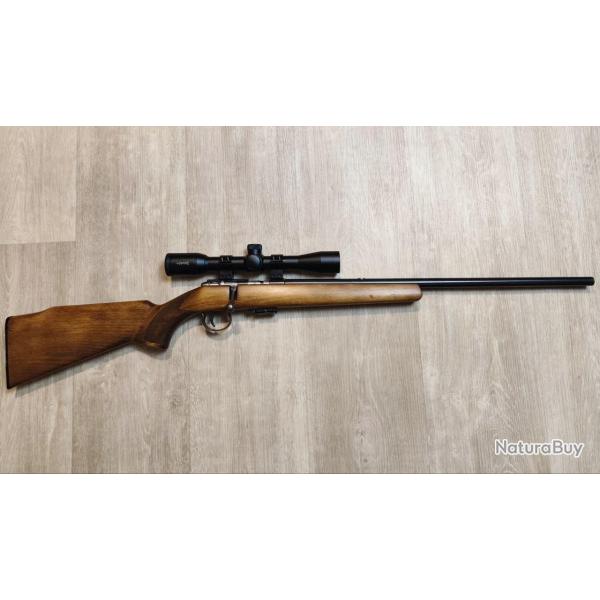 Carabine  verrou ANSCHTZ mod. 1441/42 - Cal. 22 LR + Lunette - 1 SANS RESERVE