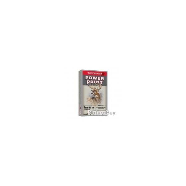 CARTOUCHE WINCHESTER calibre 7mm-08 REM 140GR x20