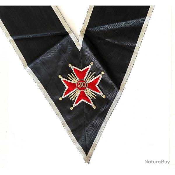 Sautoir Franc Maon, Chevalier Kadosh  30e degr