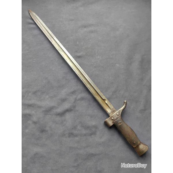 Baionnette Berthier Mdl 1892 2me type quillon court