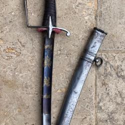 Sabre d'officier de Hussard ou de la Garde .Consulat / Empire. France.