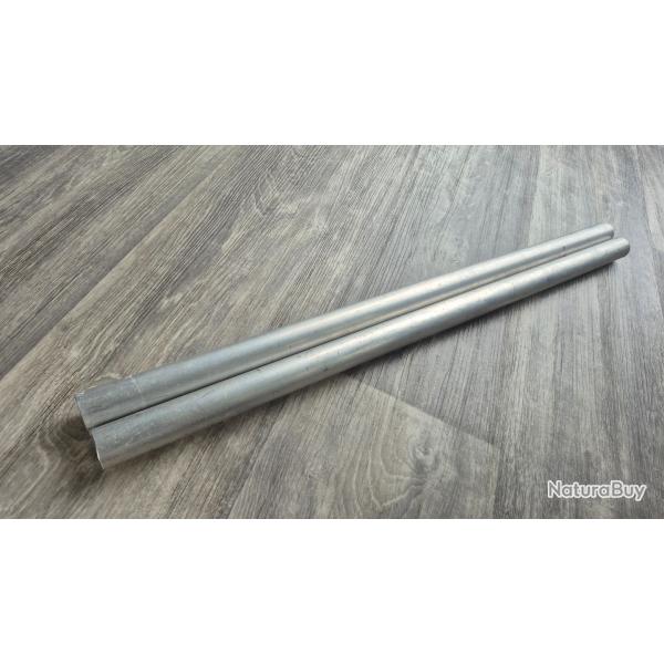 2 tube de 70cm pour fabrication pieux