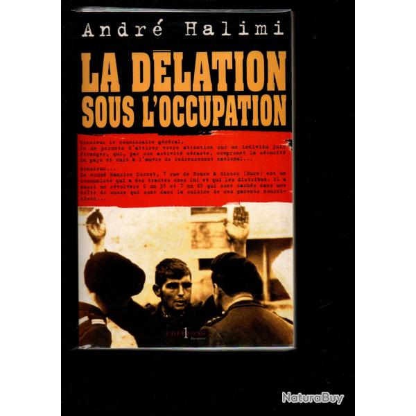 la dlation sous la prsence teutonne de andr halimi