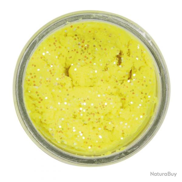 BERCKLEY PASTE POWERBAIT GLITTER NATURAL SCENT GARLIC BERCKLEY Yellow