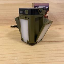 Lampe LED solaire et usb dépliable