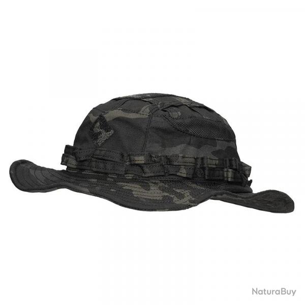 IDOGEAR Chapeau Tactique Type Boonie - Multicam Noir / S