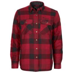 Chemise à Carreaux Rouge Noir pour Femme Canada Classique 2.0 Pinewood