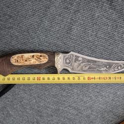 Couteau de chasse artisanale