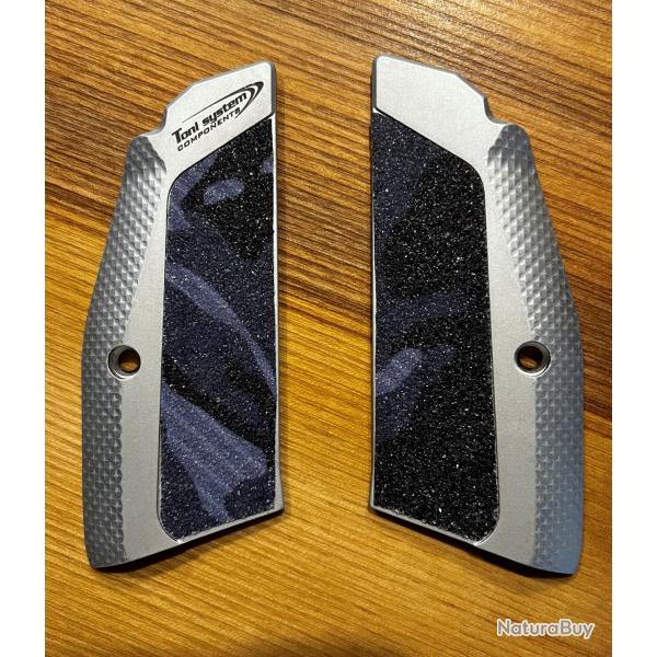Plaquettes courtes TONI SYSTEM GCZHC High Grips pour CZ 75 Series