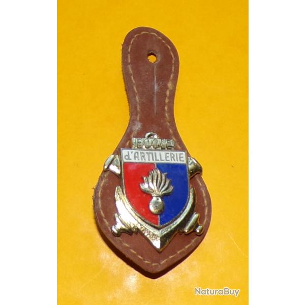 Ecole d'Artillerie, sans "S", mail, dos guilloch losang , cu rouge bleu  une grenade D'ARTILLER
