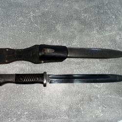 Baïonnette mauser avec fourreau