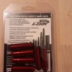 LOT DE 6 DOUILLES AMORTISSEUR POUR CALIBRE 44-40 (SERT À MANIPULER ET PRÉSERVER SON ARME)